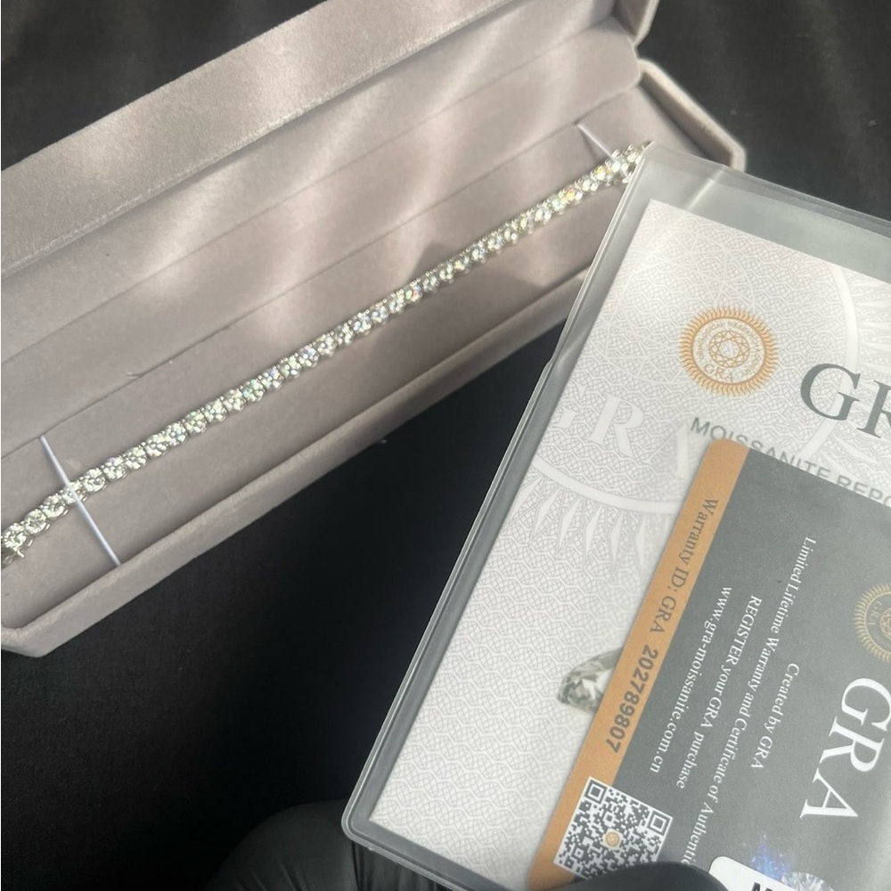 Tennis Braclet moissanite